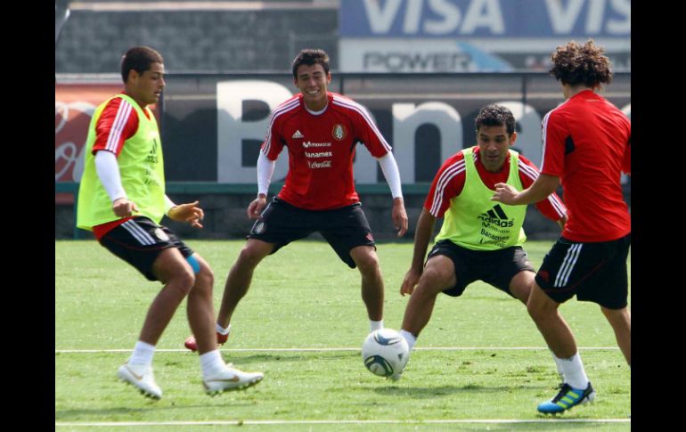 La Selección iniciará el 2012 con duelos ante rivales sudamericanos. MEXSPORT  /