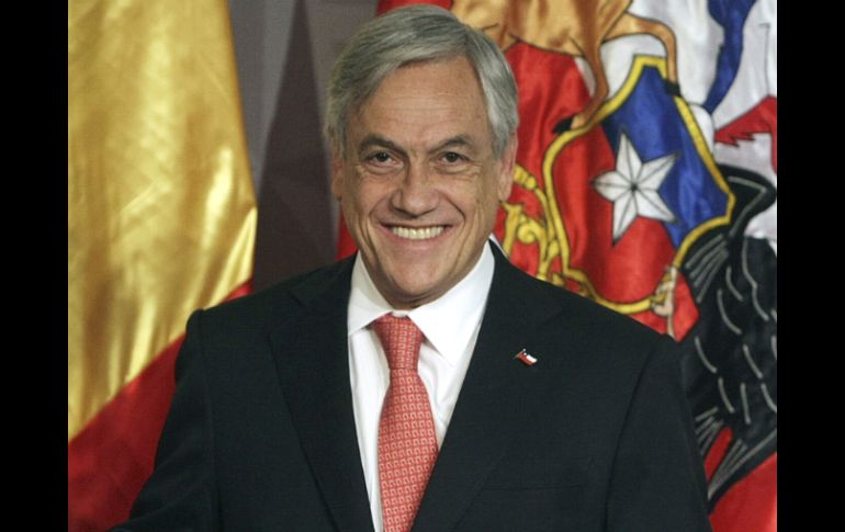 Piñera pronunció la broma en medio de la clausara de la  XIII Cumbre de Jefes de Estado. EFE  /