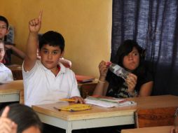 Los alumnos de la escuela Federal “Antonio Torres”.  /