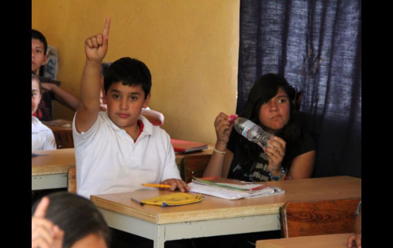 Los alumnos de la escuela Federal “Antonio Torres”.  /