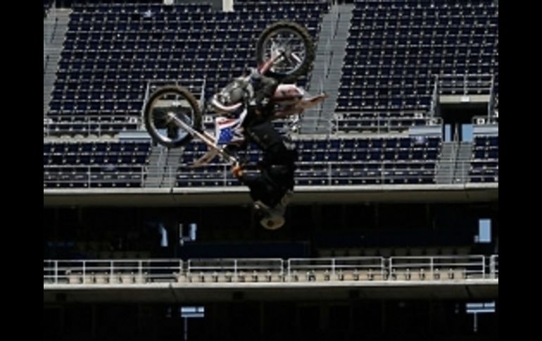 El momento cumbre llegará cuando el rider Scott Murray ejecute la suerte del double backflip. ESPECIAL  /