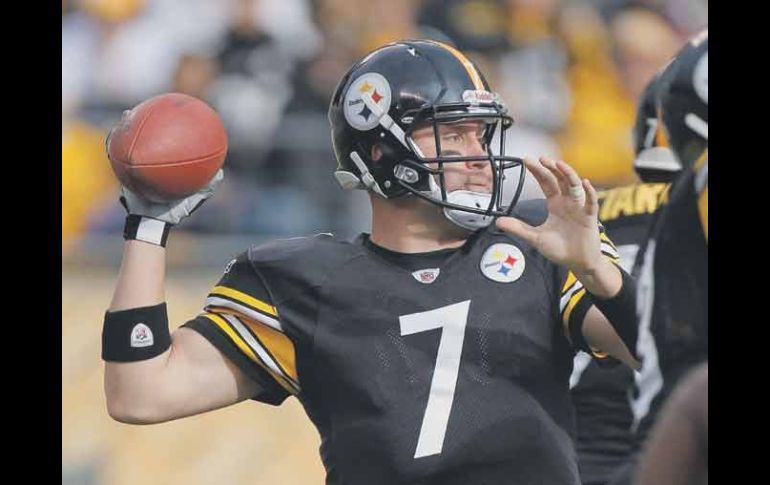 Ben Roethlisberger tuvo una discreta actuación ante los Bengalíes de Cincinnati el domingo pasado. GETTY IMAGES SPORT  /