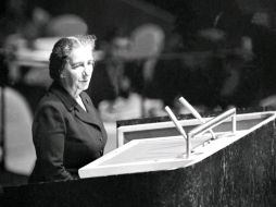 La estadista y política Golda Meir, primer ministro de Israel muere en 1978. ESPECIAL  /