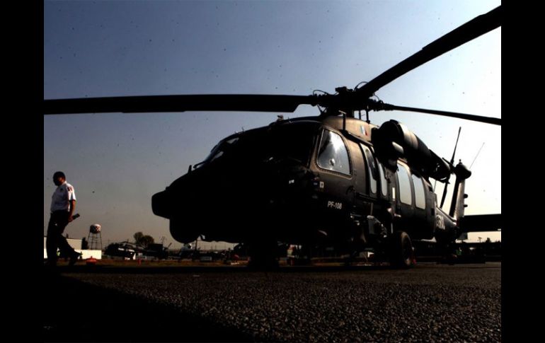 El Black Hawk cumple con especificaciones solicitadas por la SSP. EL UNIVERSAL  /