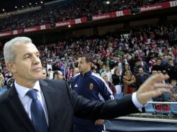 Javier Aguirre cumple su segunda campaña al frente del cuadro aragonés. ARCHIVO  /