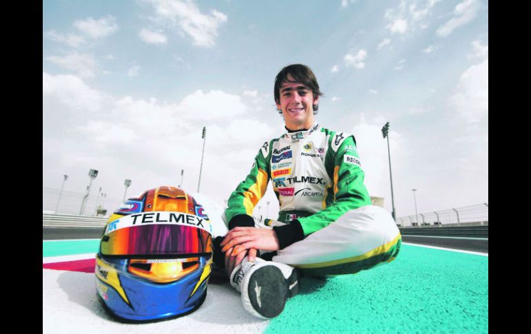 Esteban Gutiérrez logró un total de nueve ''Top 10'' en su primer año con el equipo Lotus Art. MEXSPORT  /