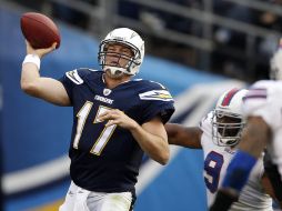 Philip Rivers lanzó el domingo tres pases de touchdown. AP  /