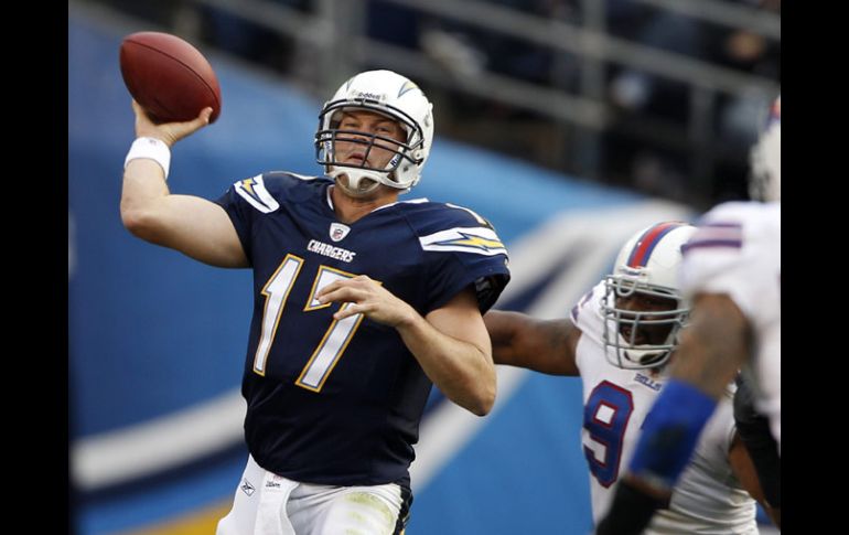 Philip Rivers lanzó el domingo tres pases de touchdown. AP  /