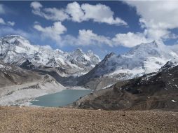 Vista del glaciar Cho Oyu en el monte Everest en 2009. EFE  /