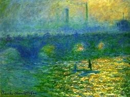 A Monet le fascinaba la bruma que aparece en Londres en algunos días de invierno más que su arquitectura. ESPECIAL  /