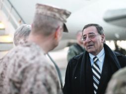 El secretario de Defensa de Estados Unidos, Leon Panetta a su llegada a Kabul. REUTERS  /