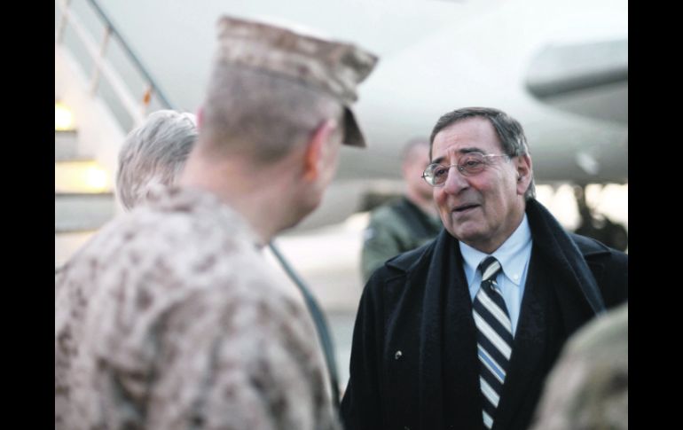 El secretario de Defensa de Estados Unidos, Leon Panetta a su llegada a Kabul. REUTERS  /