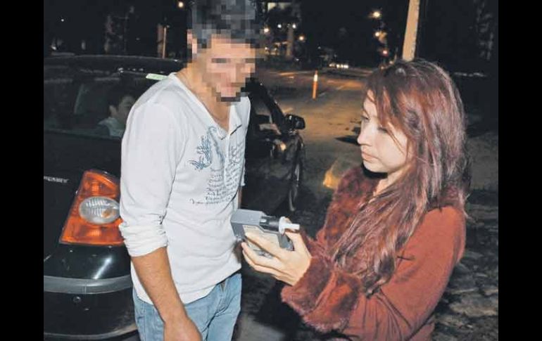 Las pruebas de alcoholemia son aplicadas con la finalidad de reducir la incidencia de accidentes viales en la ciudad.  /