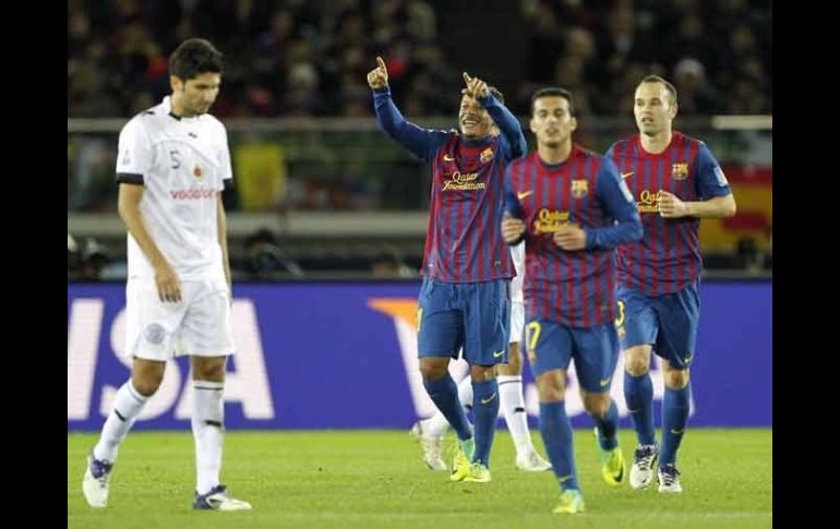 El Barcelona disputará la final frente al Santos brasileño el próximo 18 de diciembre. AP  /