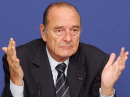 Según sus abogados, el ex mandatario Jacques Chirac recibió con serenidad su sentencia. EFE  /