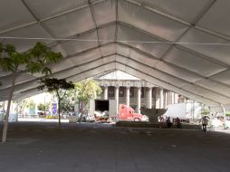 El museo urbano permanecerá en la Plaza Liberación.  /