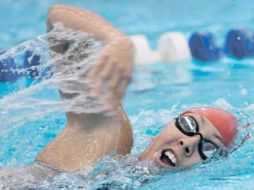 Marlene Sánchez se fue a la cabeza del nacional de pentatlón con 4204 puntos, tras el primer día de acción. MEXSPORT  /