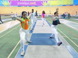 El día de ayer fue de entrenamiento ligero para los pentatletas.  /