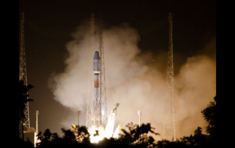 El primer lanzamiento de un cohete soyuz fue el 21 de octubre. AFP  /