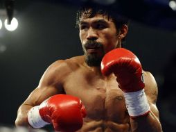 Pacquiao demandó a Mayweather por difamación ya que el norteamericano le había acusado de haber utilizado sustancias dopantes. AFP  /