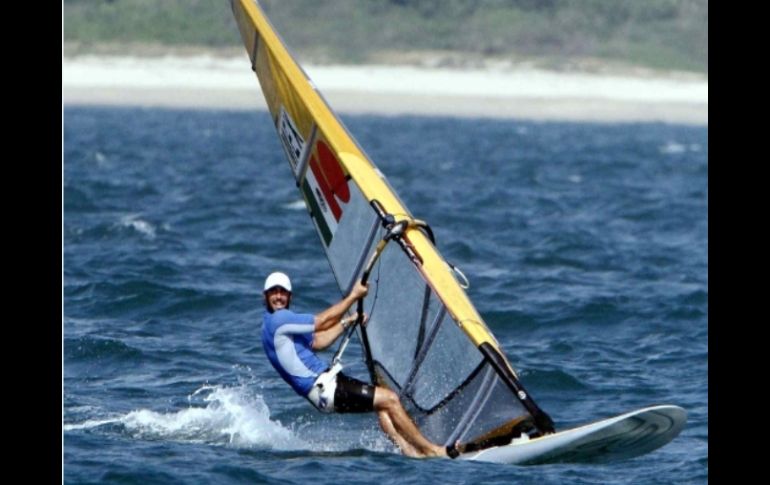 David Mier consiguió 254 puntos en el Campeonato Mundial de Vela Olímpica. MEXSPORT  /