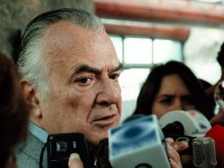 Descartan que el cuadro de enfisema del ex presidente de México Miguel de la Madrid, se haya complicado en una neumonía. ARCHIVO  /