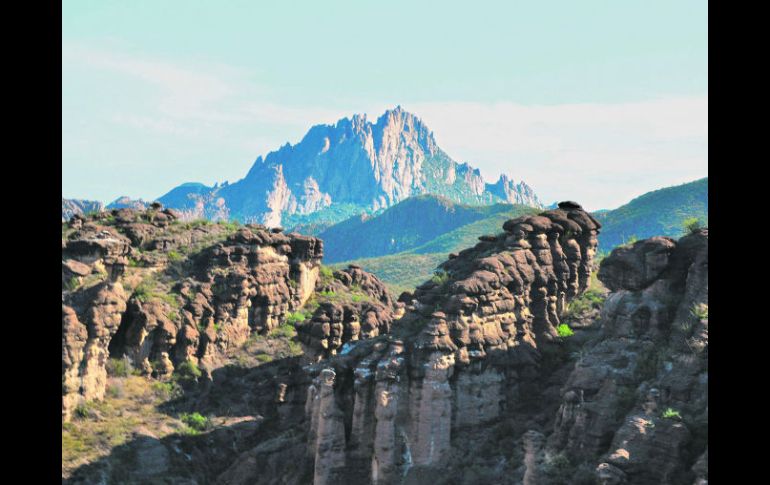 La Región. Algunos barrancos se pueden escalar y bajar a rappel. ESPECIAL  WALTER BISHOP  /