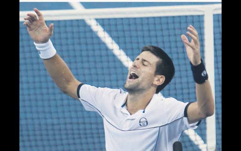 Novak Djokovic conquistó este año el número uno del ranking mundial. AP  /