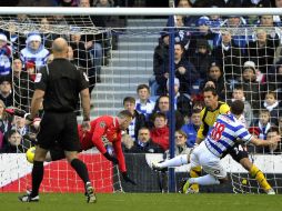 Los del Manchester llegaron al partido decididos a obtener los tres puntos necesarios. REUTERS  /