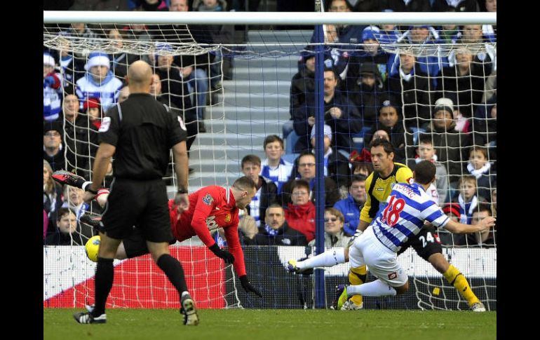 Los del Manchester llegaron al partido decididos a obtener los tres puntos necesarios. REUTERS  /