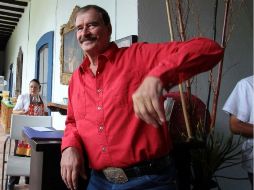 El ex presidente Vicente Fox, dijo que la paz se puede conseguir si el sector público y el sector privado hacen trabajo en equipo.  /