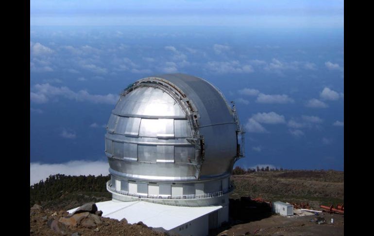 El gran telescopio de las islas Canarias podrá procesar imagenes de tanta caliodad como las recibidas a través del Hubble. ARCHIVO  /