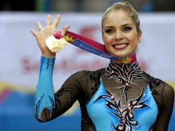 La tapatía ganó dos medallas de oro pese a no estar al cien por ciento físicamente. MEXSPORT  /