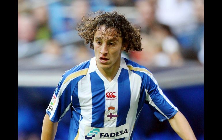 Guardado se quedará en La Coruña, donde mañana entrenará por última ocasión antes del receso por las fiestas decembrinas. MEXSPORT  /