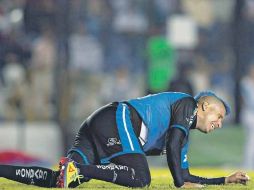 ''Bofo'' jugó 440 minutos con Gallos Blancos y anotó un gol en el Apertura 2011. MEXSPORT  /