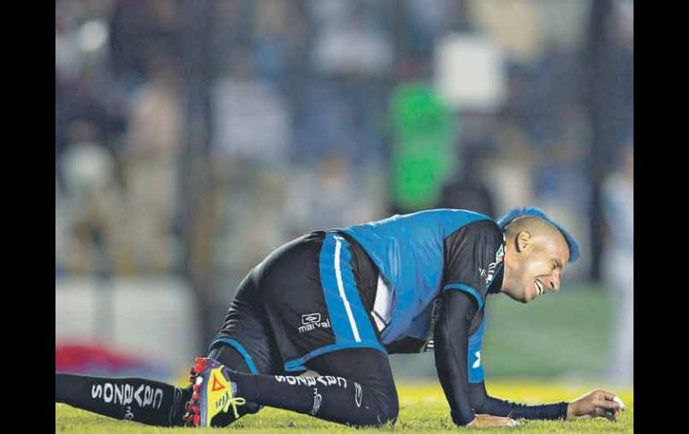 ''Bofo'' jugó 440 minutos con Gallos Blancos y anotó un gol en el Apertura 2011. MEXSPORT  /