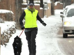 Este mes, la temperatura promedio ha sido de seis grados Celsius, mucho más cálida que de costumbre. AP  /