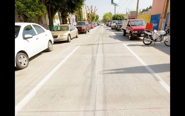 Hoy inauguraron la repavimentación de Río Nilo, entre la Calzada Olímpica y Salvador López Chávez.  ESPECIAL  /