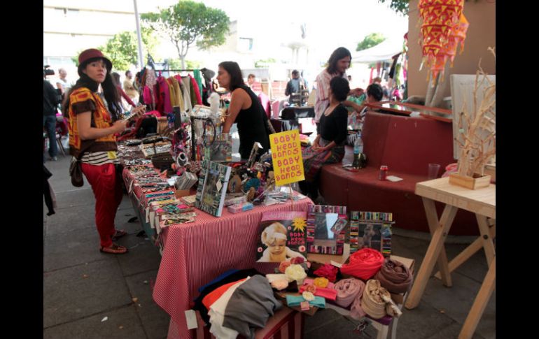 “Este es un bazar de autor”, explicó la encargada de la exhibición de diseño Paula Luckie Batis.  /