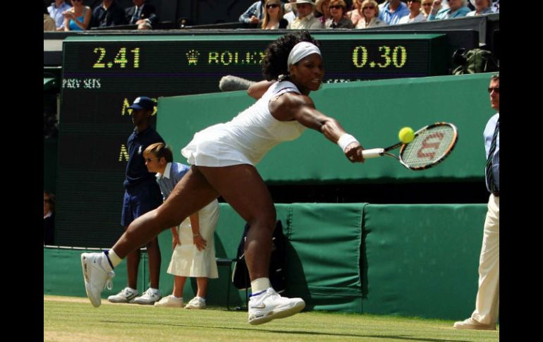 Williams ya confirmó su presencia en el Sierra Madre Tennis Club, donde se llevará a cabo el torneo. MEXSPORT  /