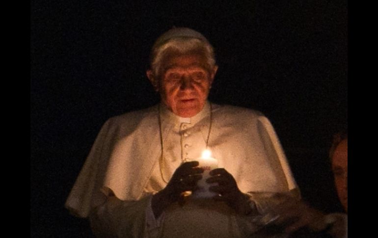 Benedicto XVI realiza este acto a unas horas de celebrar la misa de Nochebuena. AFP  /