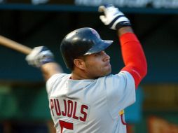 Pujols demostró por qué es el mejor bateador de su generación con uno de los mejores despliegues ofensivos de la historia. AP  /