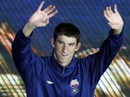 Michael Phelps espera despedirse exitoso de los Juegos Olímpicos en Londres 2012. ARCHIVO  /