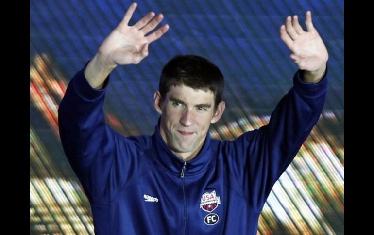 Michael Phelps espera despedirse exitoso de los Juegos Olímpicos en Londres 2012. ARCHIVO  /