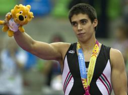 Entre los deportes que más dieron alegrías destaca la gimnasia artística con Daniel Corral. EFE  /