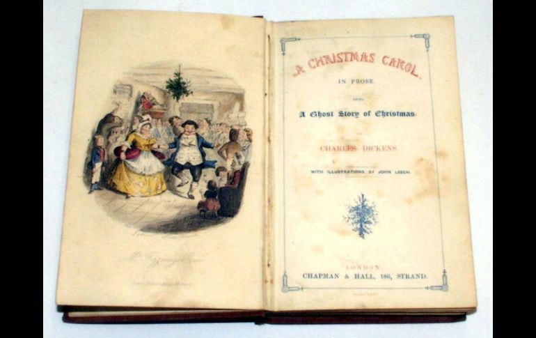 'Canción de Navidad', de Charles Dickens, se ha convertido en la obra navideña más popular entre lectores. ARCHIVO  /