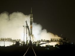 Los cargueros y las naves Soyuz rusos se convirtieron en el único eslabón entre la Tierra y la EEI. AFP ARCHIVO  /