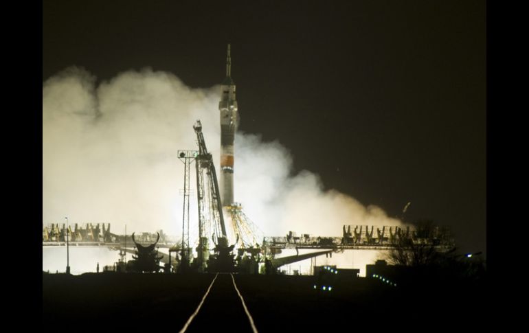 Los cargueros y las naves Soyuz rusos se convirtieron en el único eslabón entre la Tierra y la EEI. AFP ARCHIVO  /