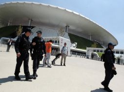 Las acciones para resguardar el evento deportivo de octubre pasado estuvieron coordinadas con la Policía Federal.  /