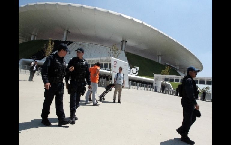 Las acciones para resguardar el evento deportivo de octubre pasado estuvieron coordinadas con la Policía Federal.  /